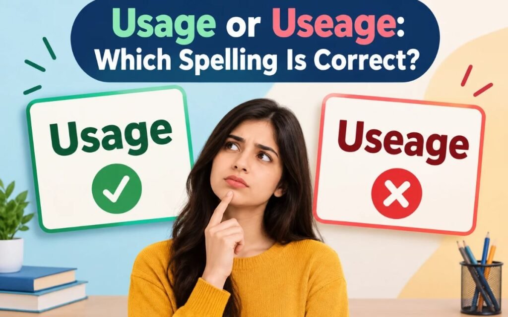 Usage or Useage_ Which Spelling Is Correct_