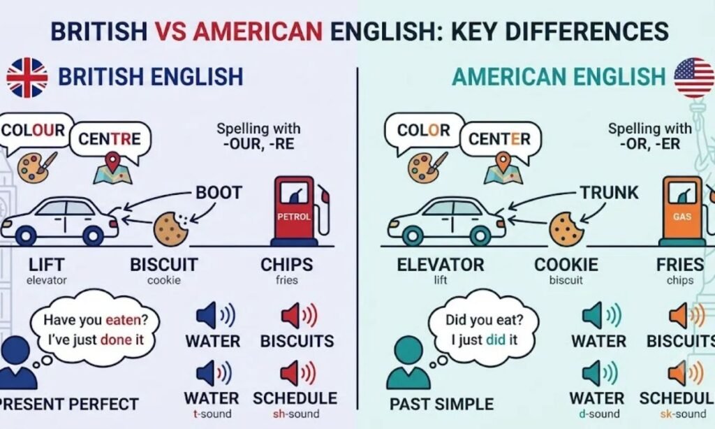British vs American English