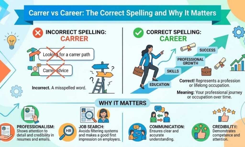 Carrer vs Career_ The Correct Spelling and Why It Matters