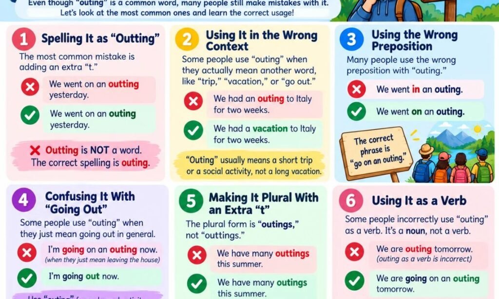 Common Mistakes With Outing