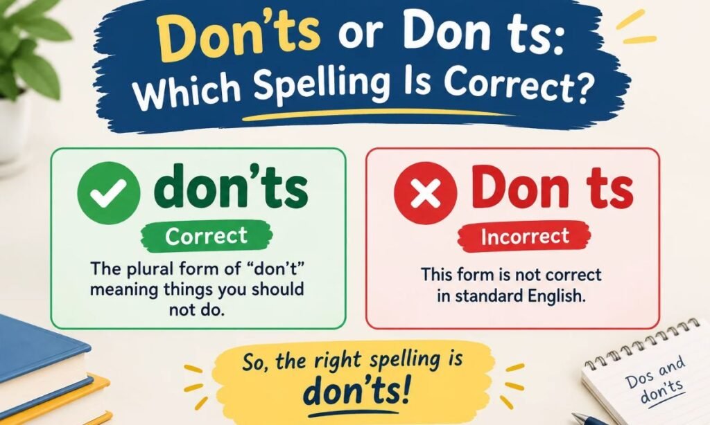 Don’ts or Don ts_ Which Spelling Is Correct_