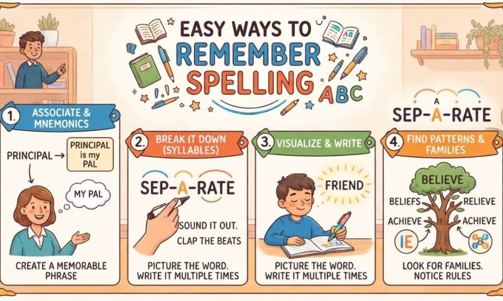 Easy Ways to Remember the Spelling
