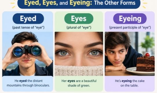 Eyed, Eyes, and Eyeing_ The Other Forms