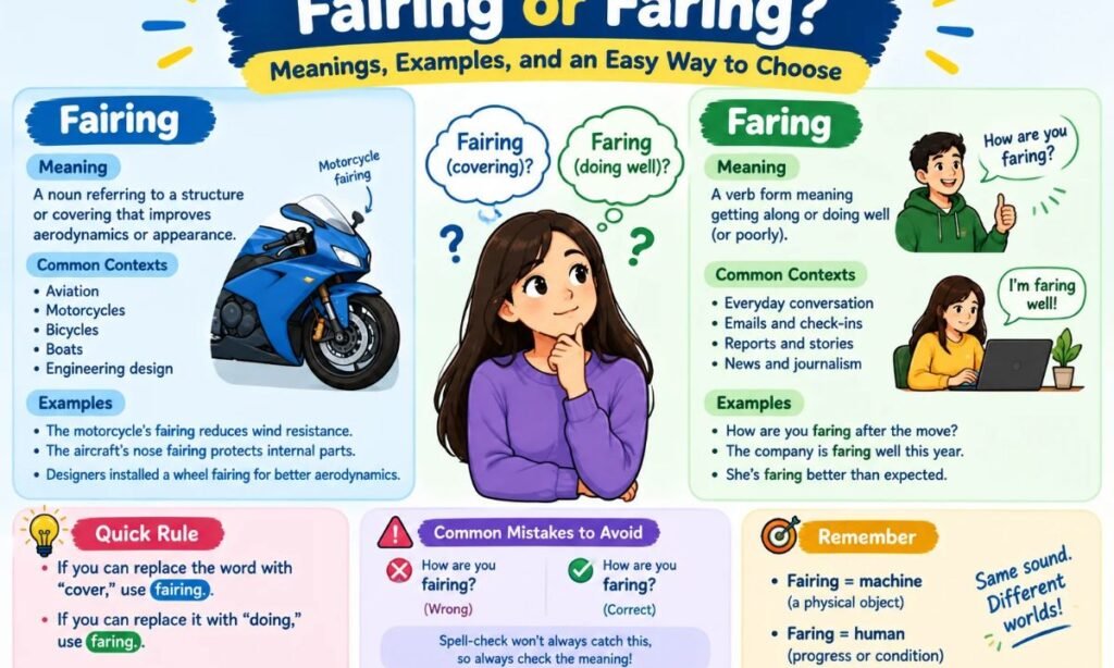 Fairing or Faring_ Meanings, Examples, and an Easy Way to Choose