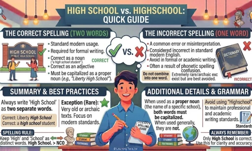 High School vs Highschool at a Glance