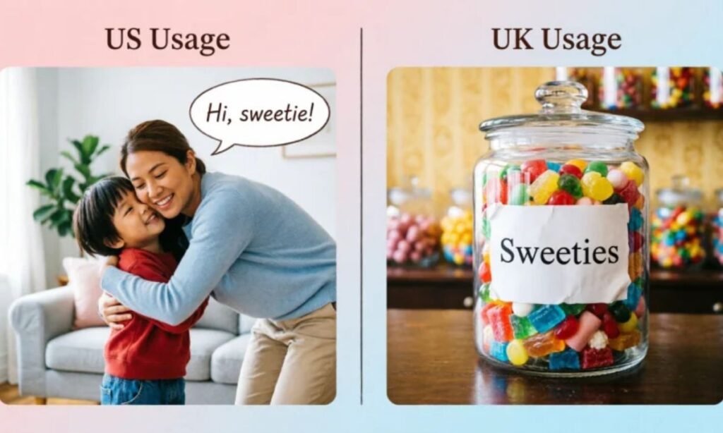 Is Sweetie Used the Same Way in the UK and the US_