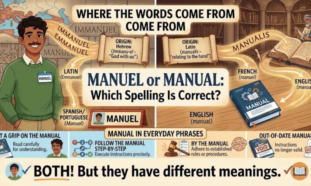 Manual in Everyday Phrases