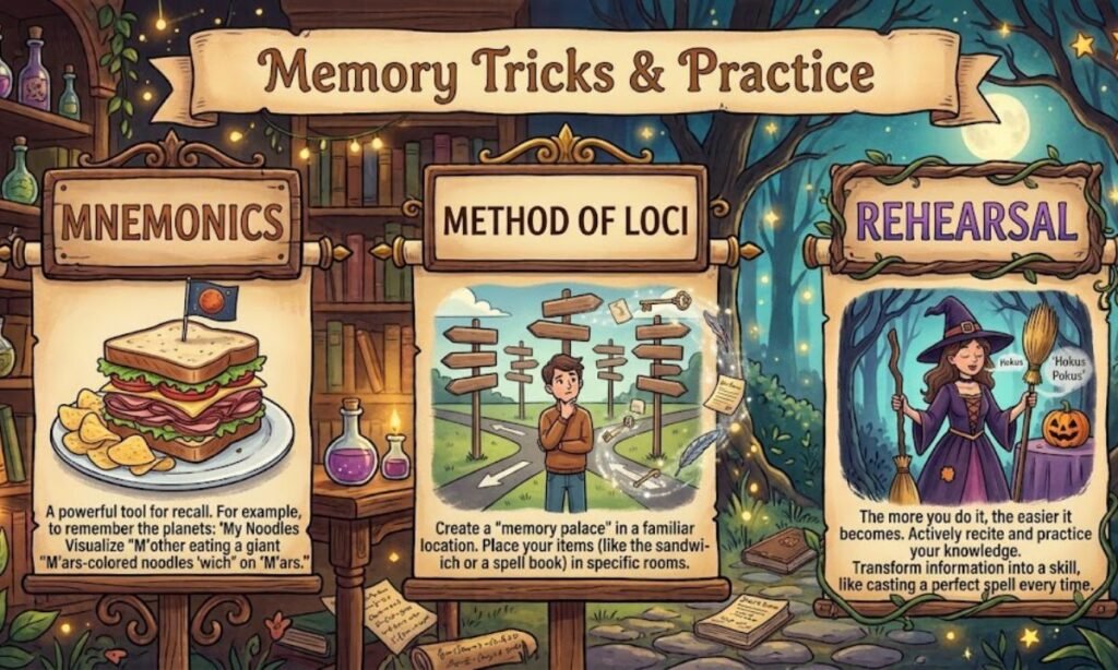 Memory Tricks and Practice