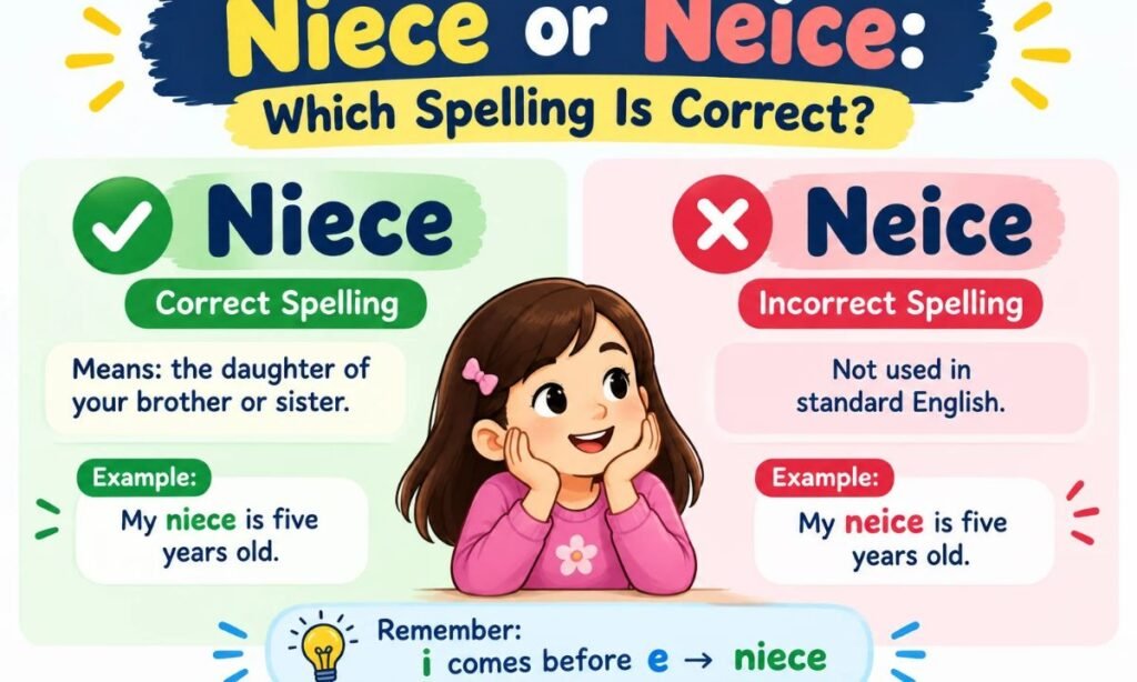 Niece or Neice_ Which Spelling Is Correct_