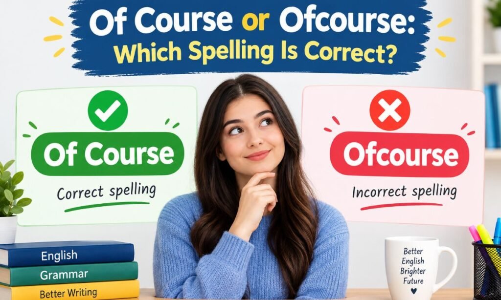 Of Course or Ofcourse_ Which Spelling Is Correct_