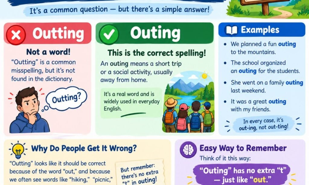 Outting or Outing_ Which Spelling Is Correct_