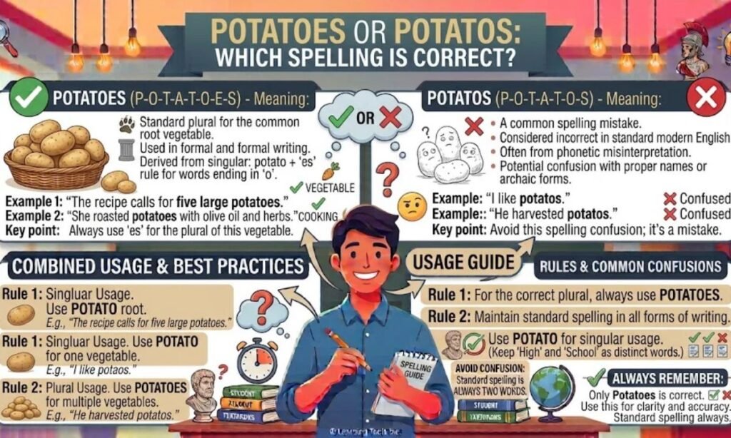Potatoes or Potatos_ Which Spelling Is Correct_