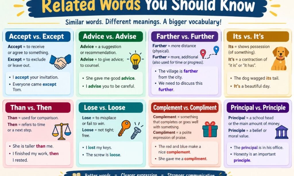 Related Words You Should Know