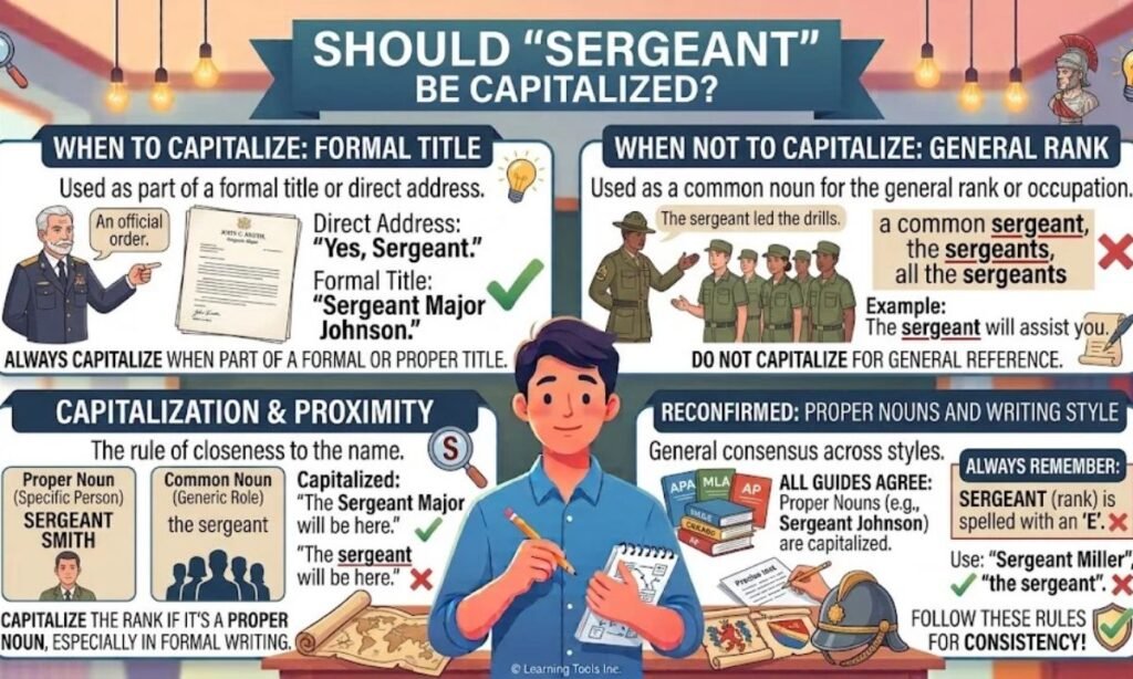 Should _Sergeant_ Be Capitalized_