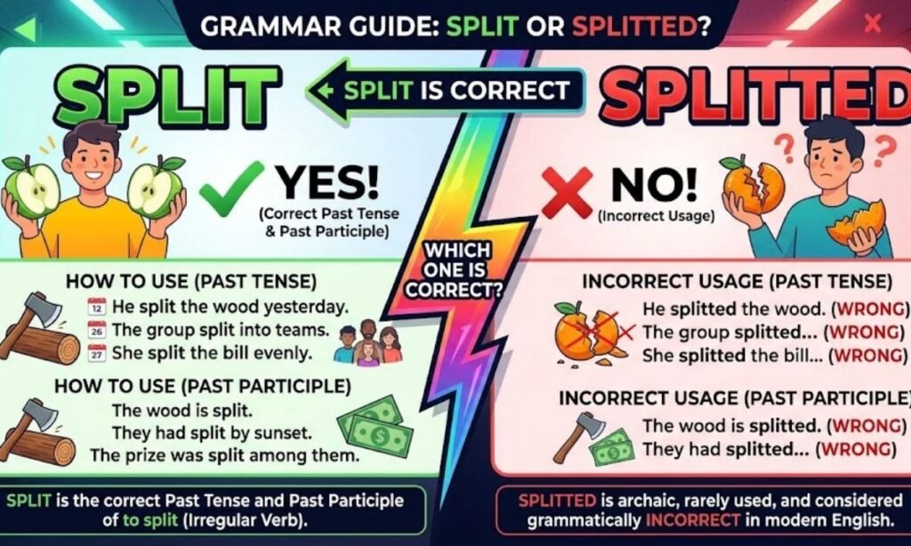 Split or Splitted_ Which One Is Correct_