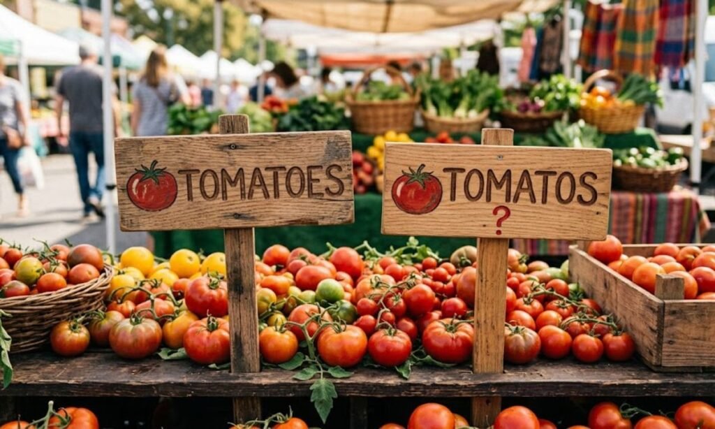 Tomatoes or Tomatos_