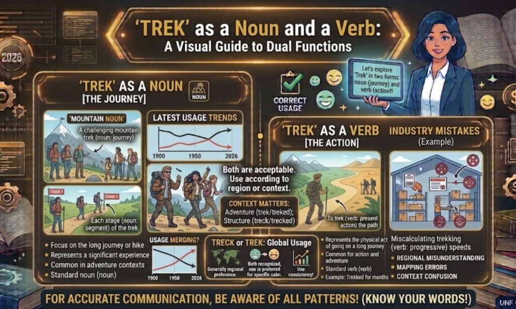 Trek as a Noun and a Verb