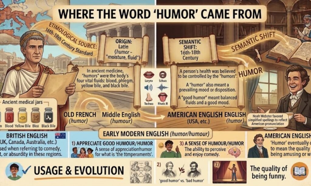 Where the Word _Humor_ Came From
