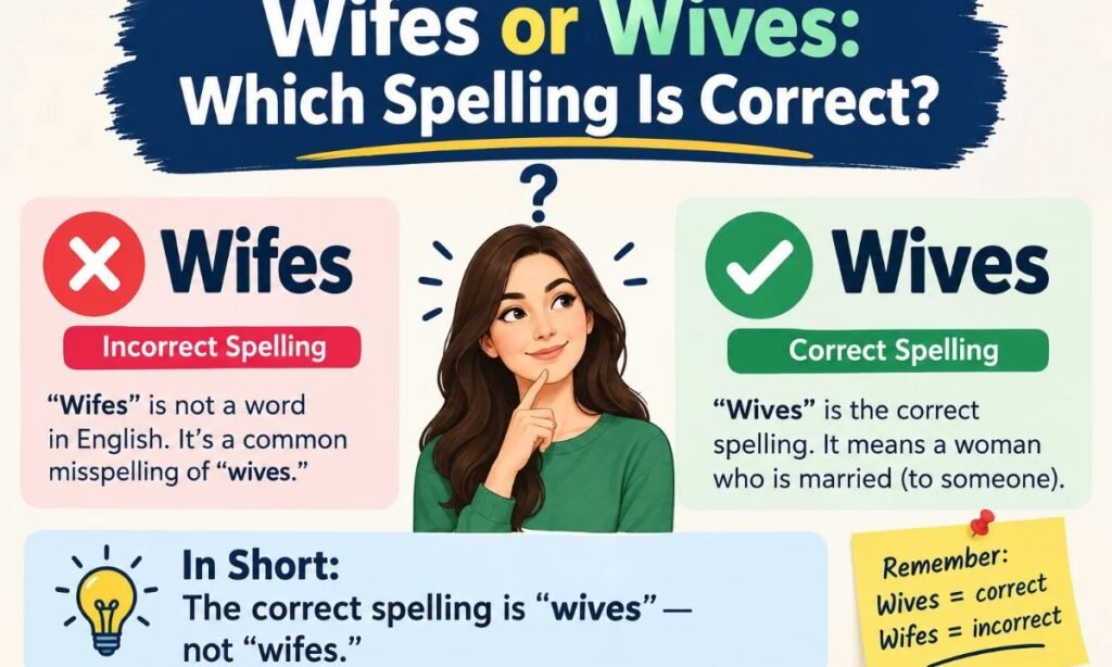 Wifes or Wives_ Which Spelling Is Correct_